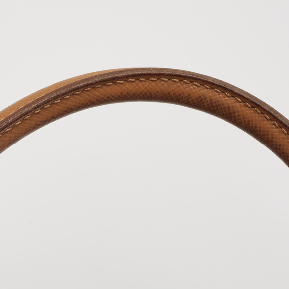 PRADA Brown Saffiano Lux Leather Small Double Zip Tote - Picture 6 of 8